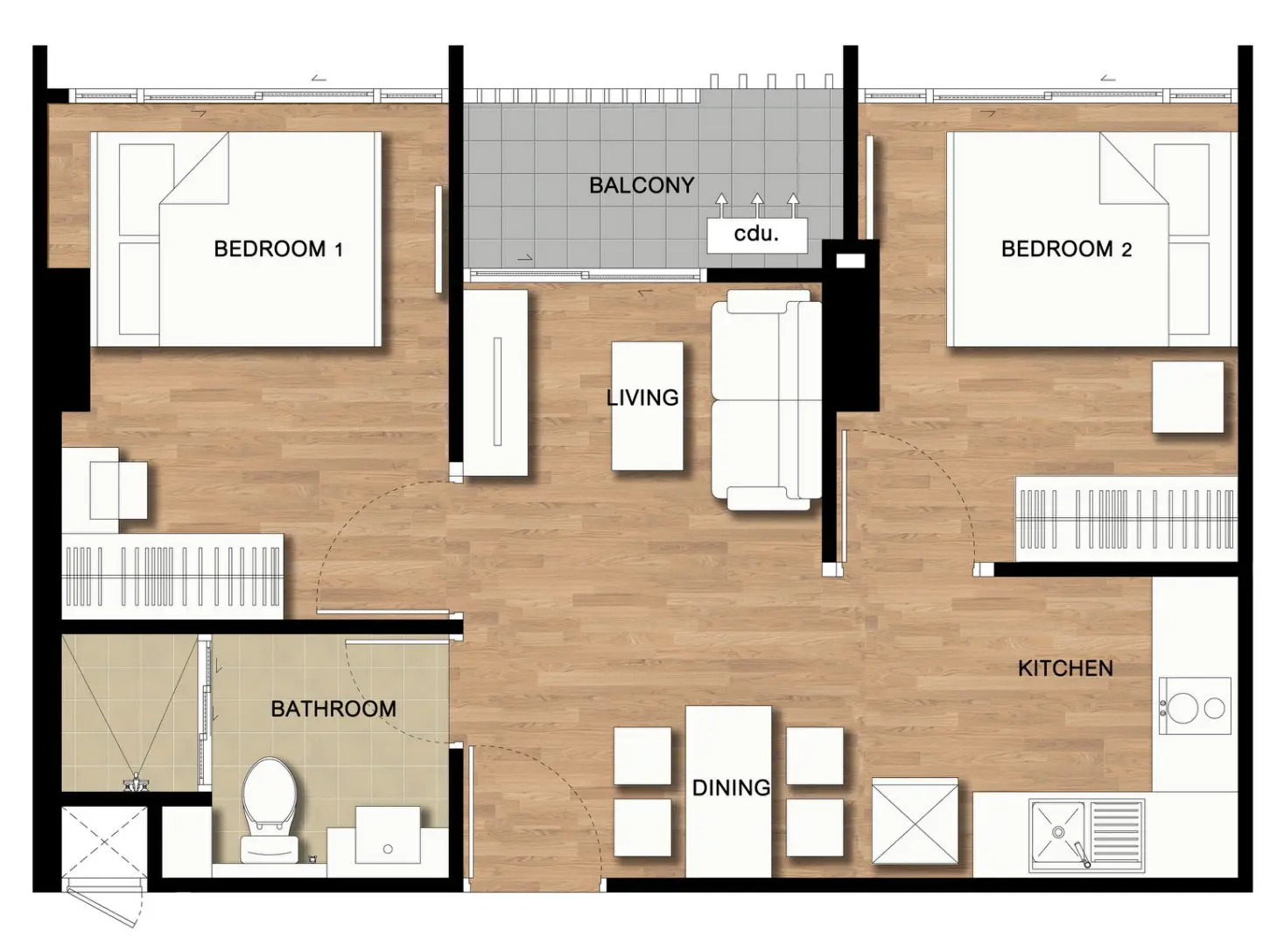 1 Bed Condo for Sale in Mueang Chiang Mai - Image 11