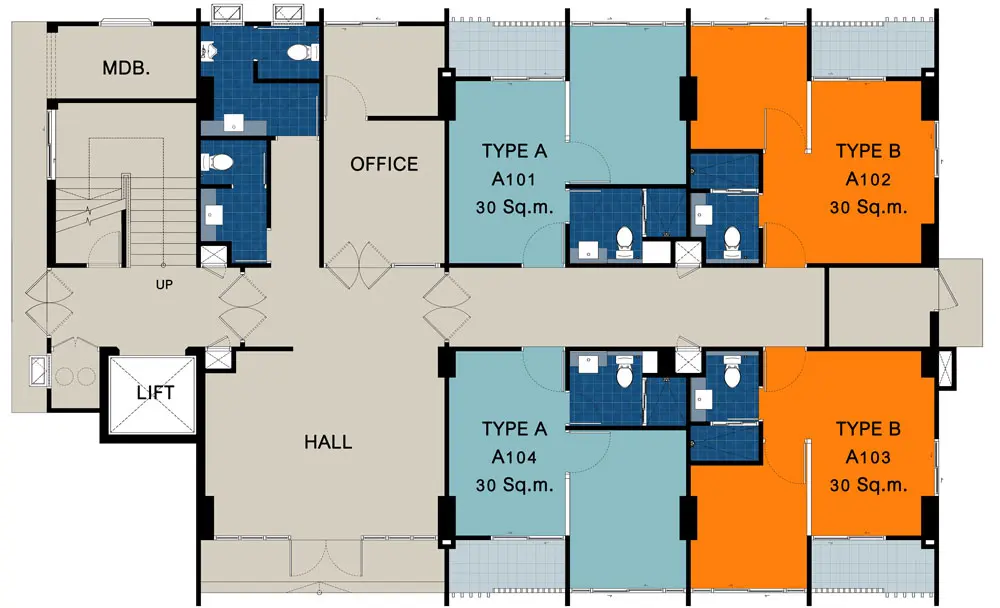 1 Bed Condo for Sale in Mueang Chiang Mai - Image 12