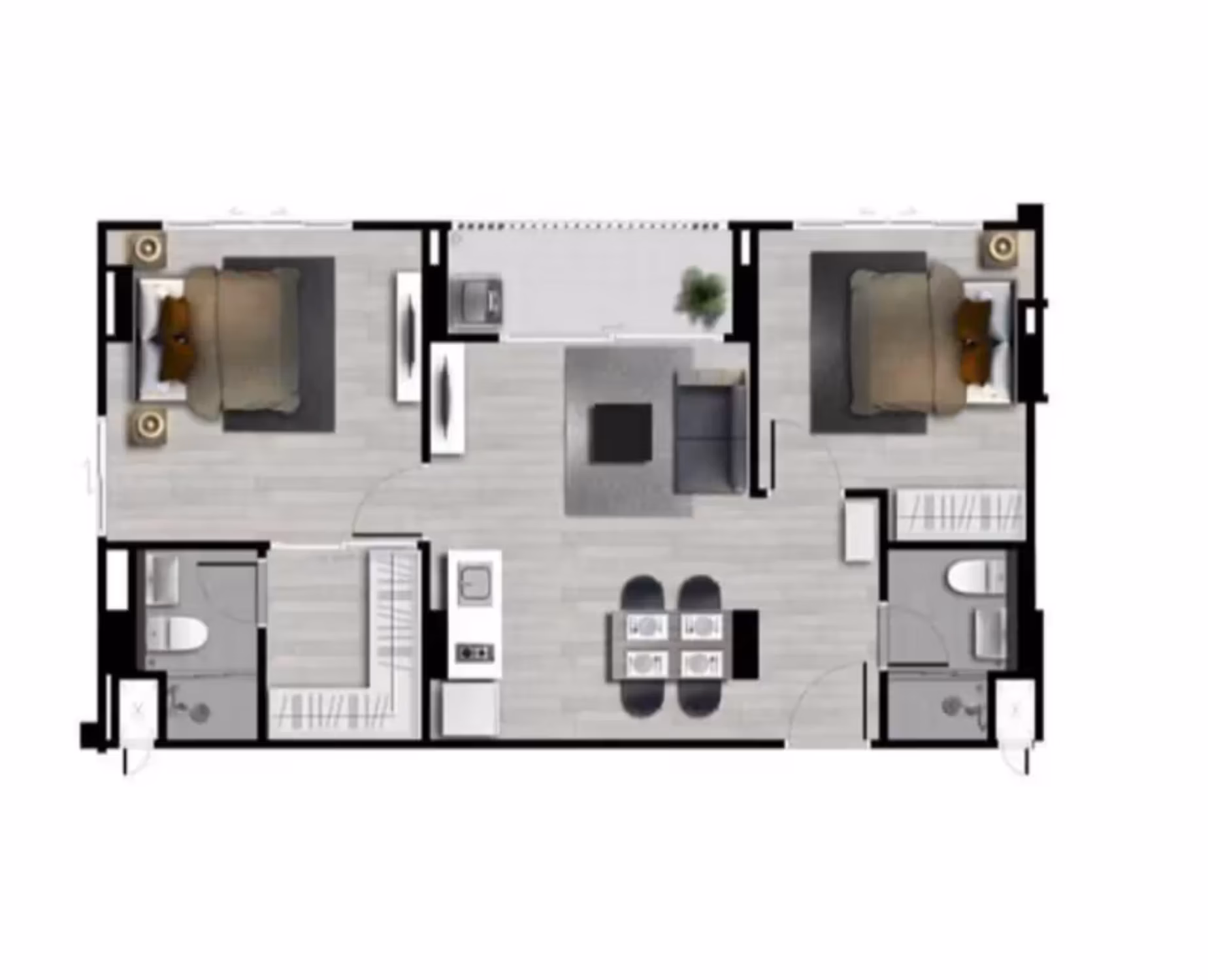 2 Bedroom Condo - Image 22