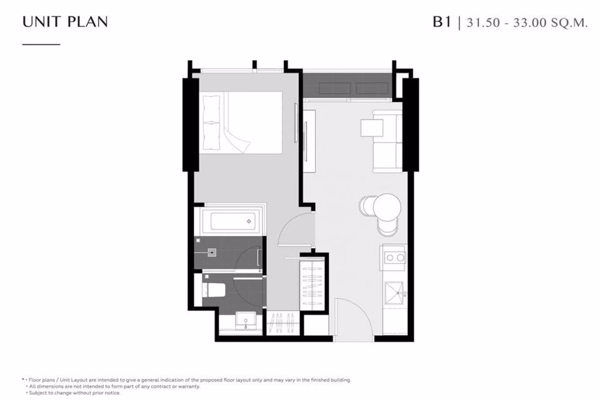 1 Bed Condo for Rent in Watthana - Image 7