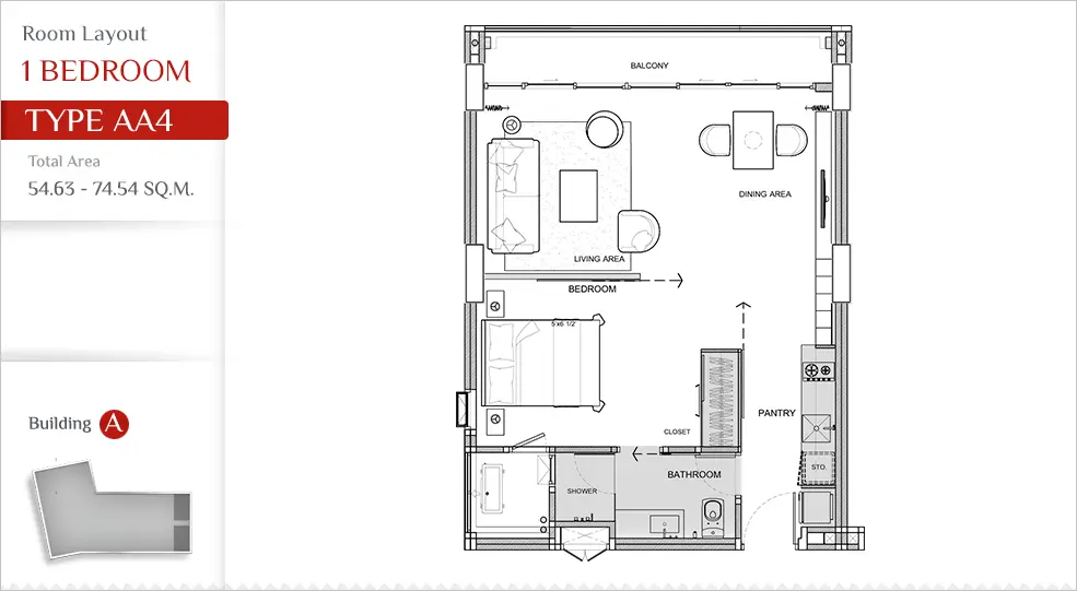 1 ห้องนอน Condo สำหรับ จำหน่าย ใน Mueang Chiang Mai - Image 89
