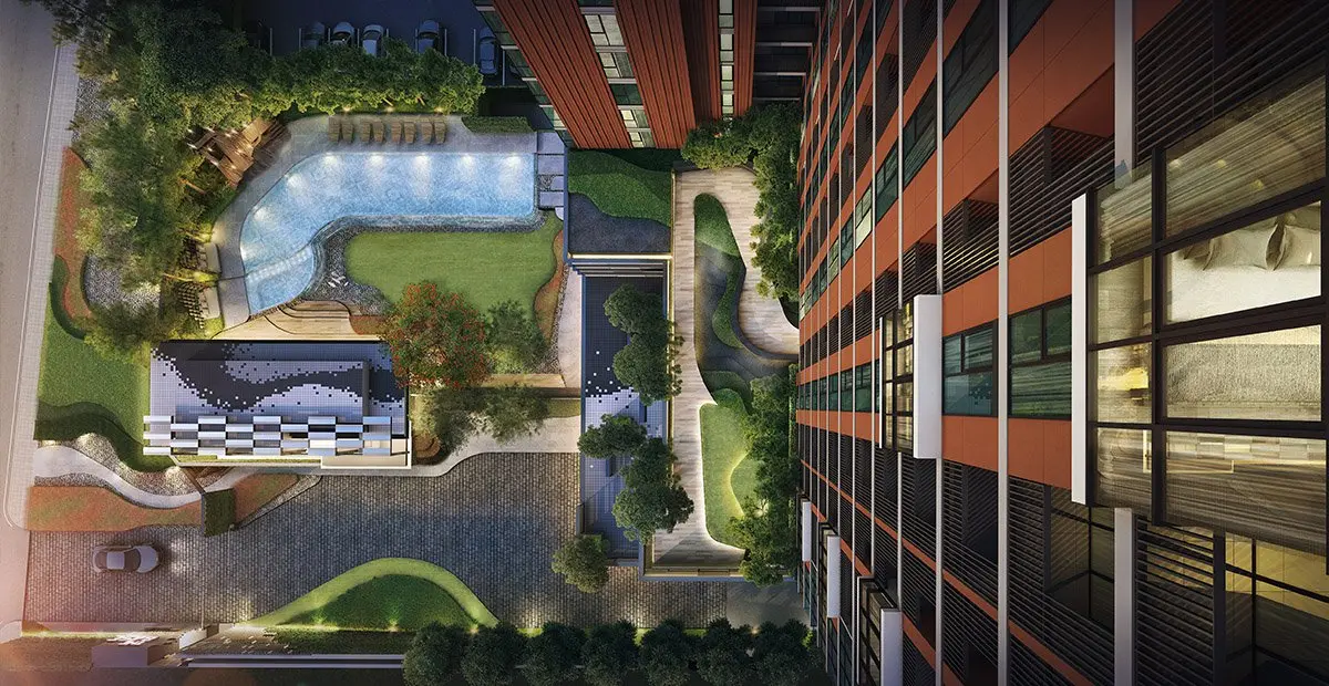 Condo for Sale, Sale w/Tenant, Rented at The Base Garden Rama 9 - Image 8