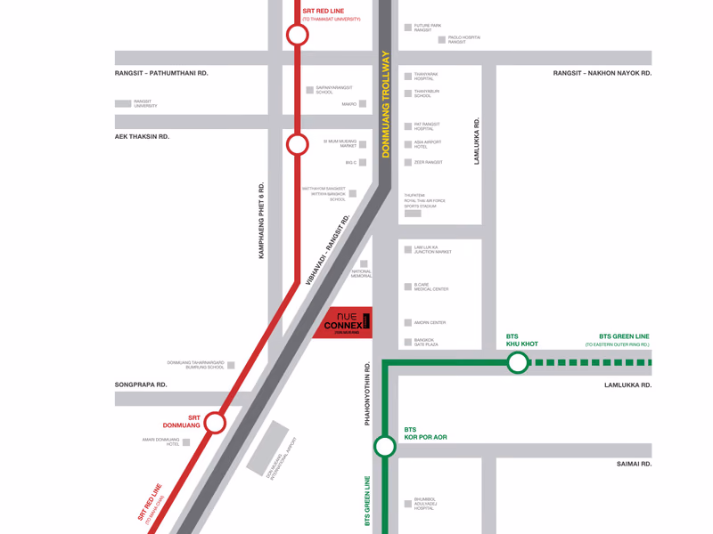 Nue Connex Condo Donmuang | Condominium in Sanam Bin, Don M