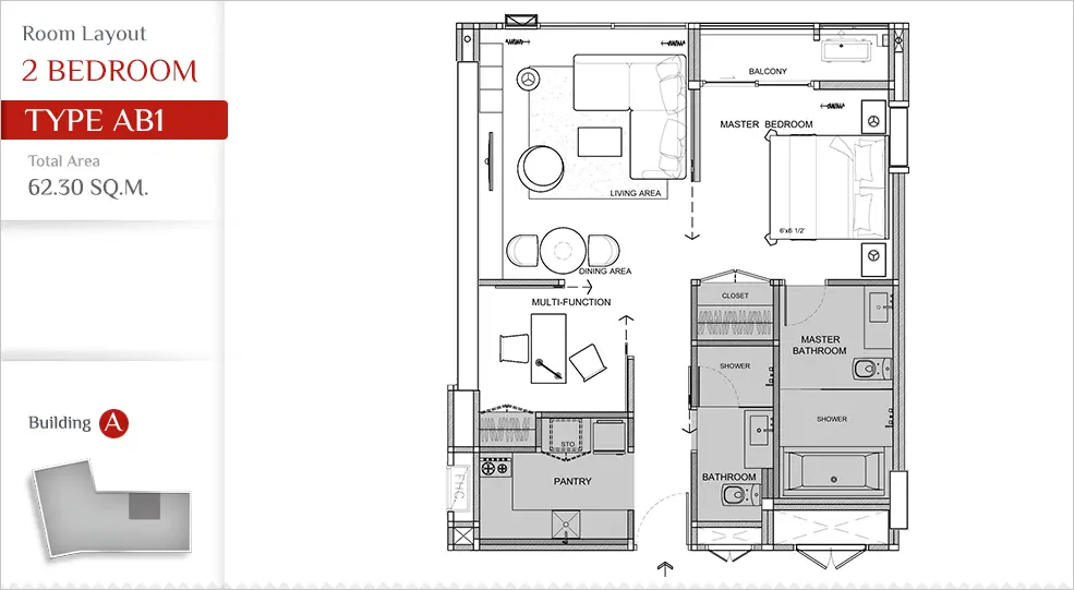 2 Bed Condo for Sale in Mueang Chiang Mai - Image 56