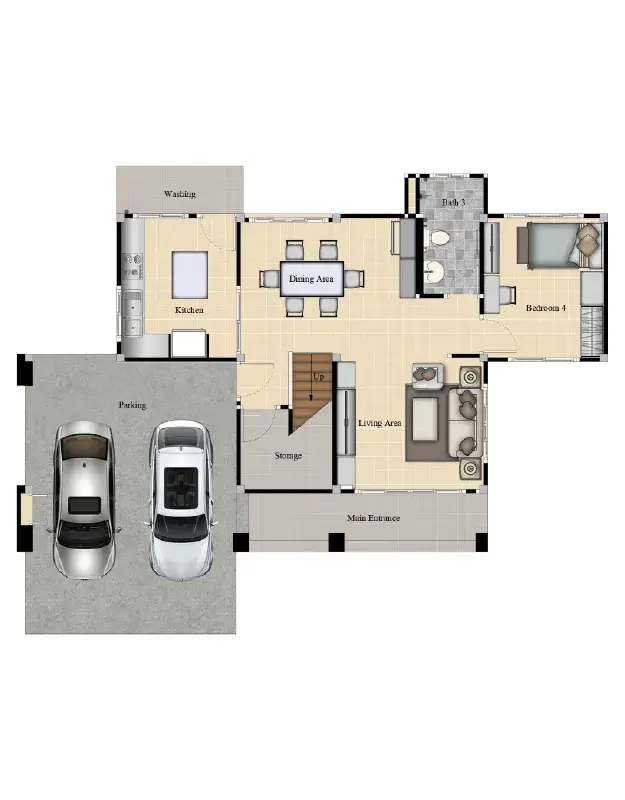 3 Bedroom House - Image 94