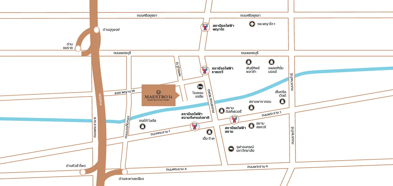 Condo for Rent, Sale at Maestro 14 Siam-Ratchathewi - Image 11