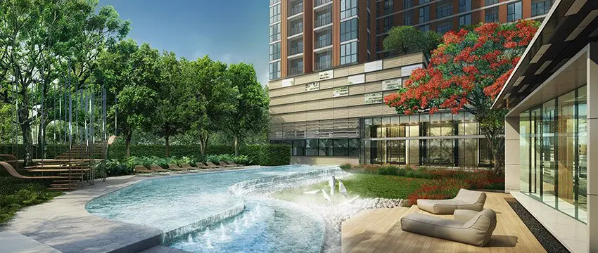 Condo for Sale, Sale w/Tenant, Rented at The Base Garden Rama 9 - Image 22