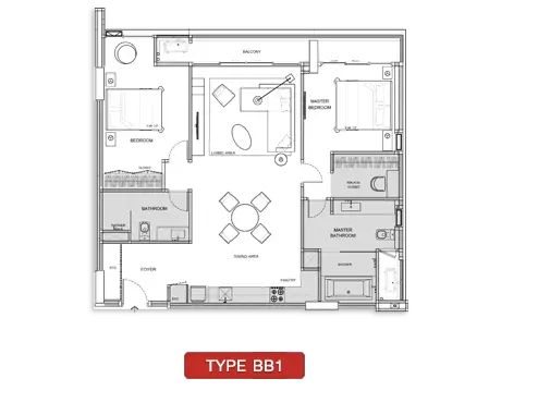 1 ห้องนอน Condo สำหรับ จำหน่าย ใน Mueang Chiang Mai - Image 144