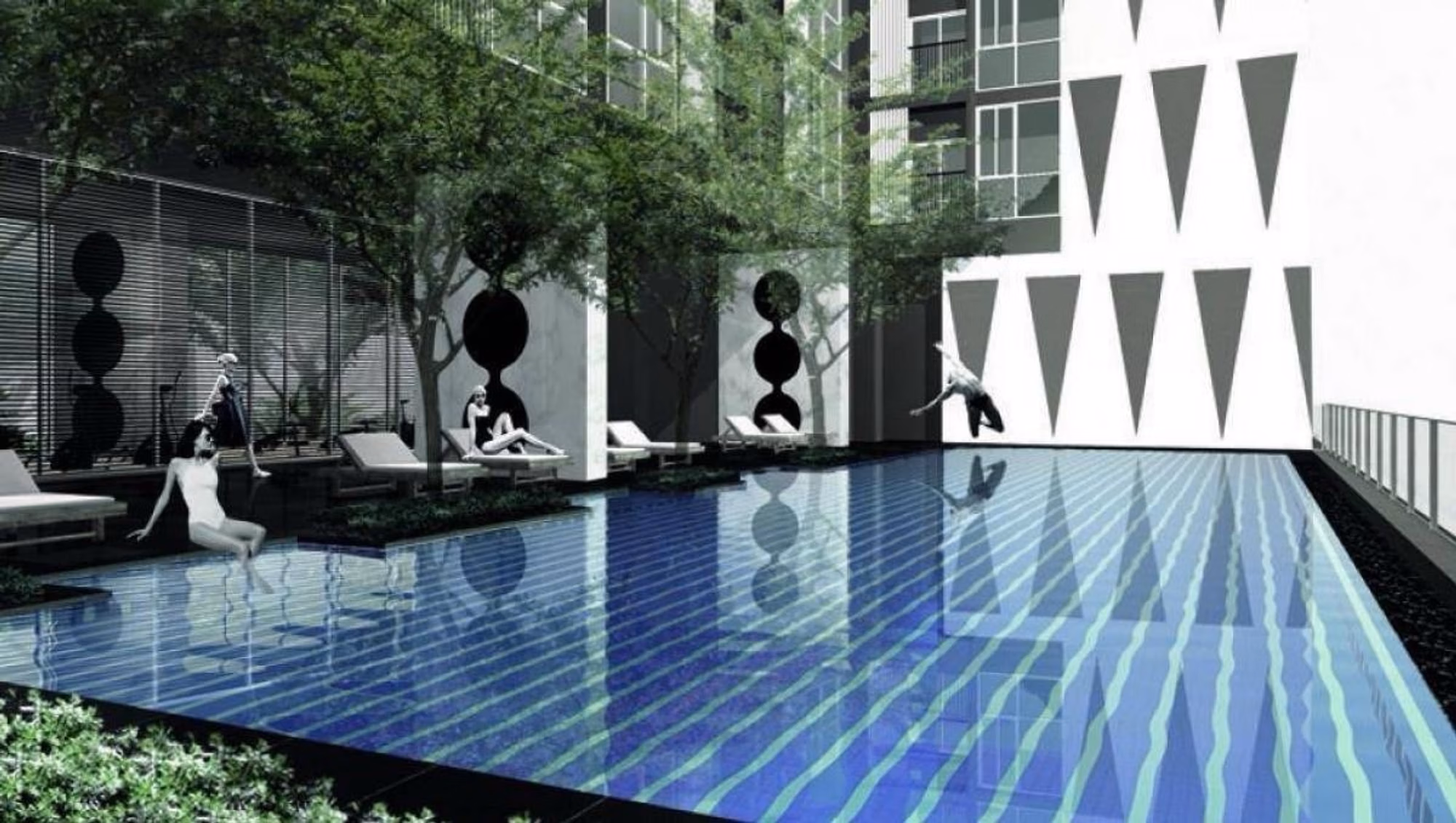 1 ห้องนอน คอนโด สำหรับ จำหน่าย ใน Huai Khwang - Image 6