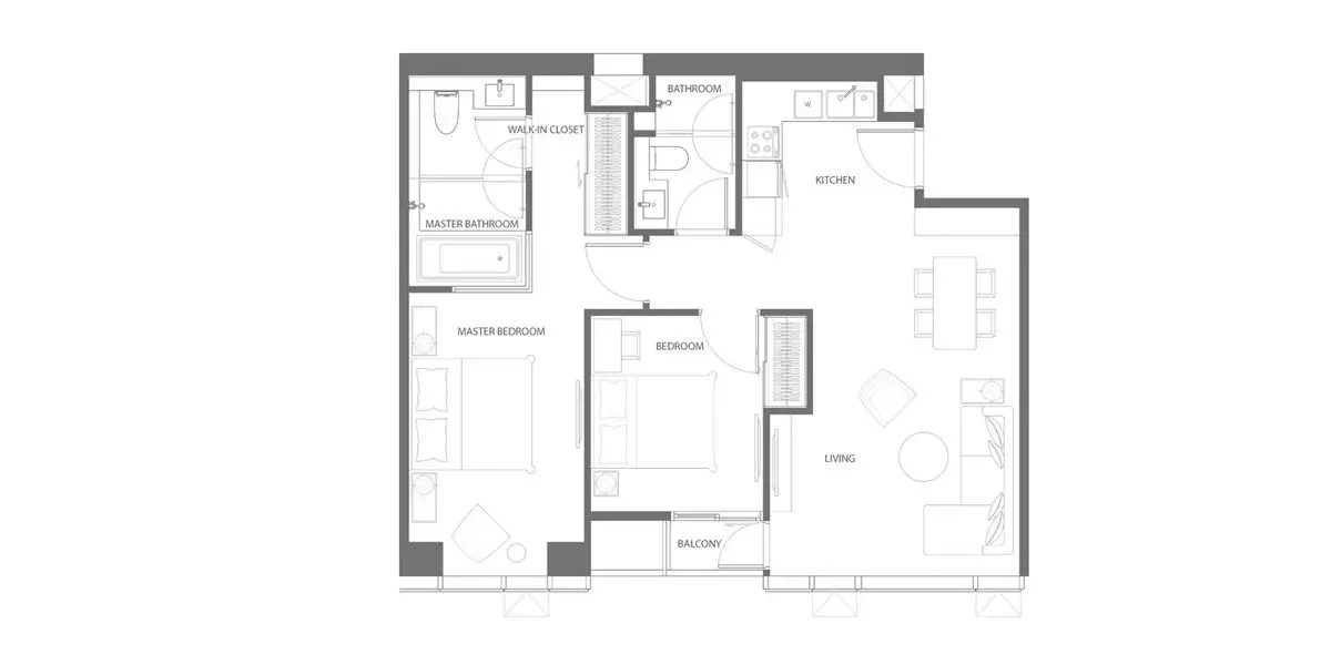 1 卧室 公寓 用于 出售 在 Watthana - Image 43