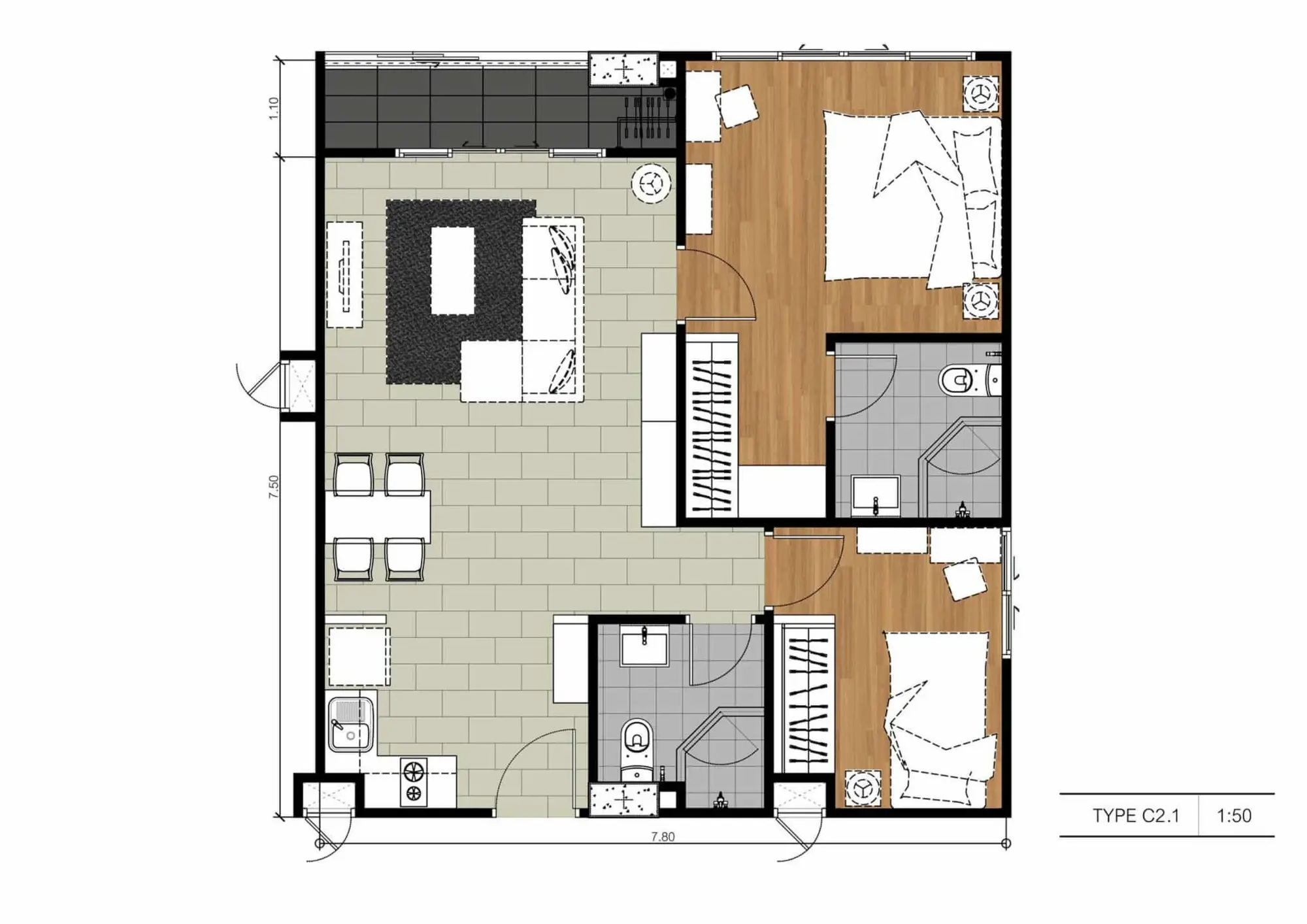 Condo for Sale at Siamese Exclusive 42 - Image 31