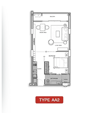 1 ห้องนอน Condo สำหรับ จำหน่าย ใน Mueang Chiang Mai - Image 24