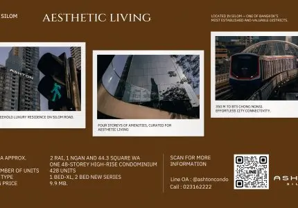 2 Bed Condo for Rent in Bang Rak - Image 107