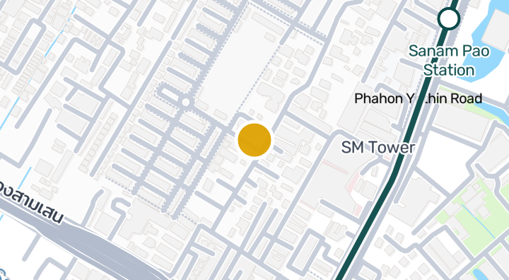 SM Tower Condominium in Sam Sen Nai, Phaya Thai, Bangkok