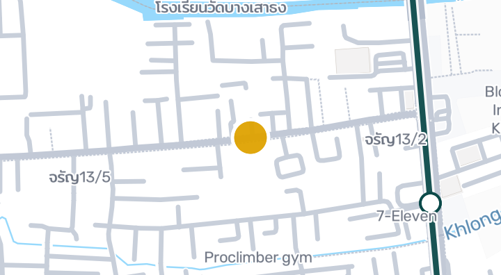 P&S Place Condominium in Wat Tha Phra, Bangkok Yai, Bangkok