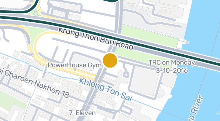 The River Side Condominium in Khlong San, Bangkok