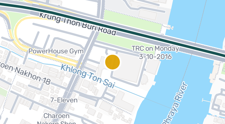 Baan Sathorn Chaophraya Condominium in Khlong San, Bangkok