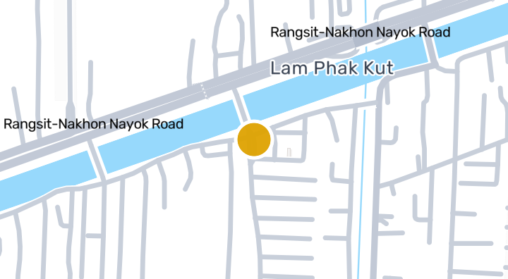 Baan Prueksa 2 Condominium in Lam Phak Kut, Thanyaburi, Path