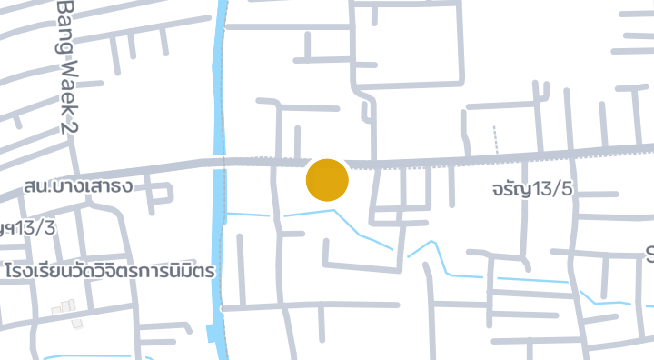 Library Houze Charan Condominium in Wat Tha Phra, Bangkok Y