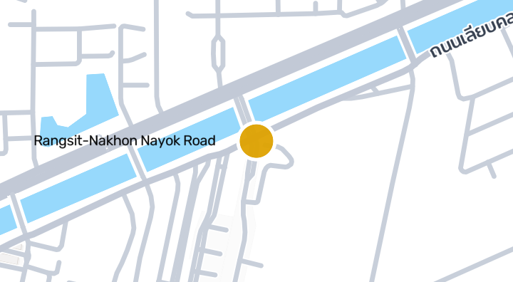 Synthanee Grand View Condominium in Rangsit, Thanyaburi,Path