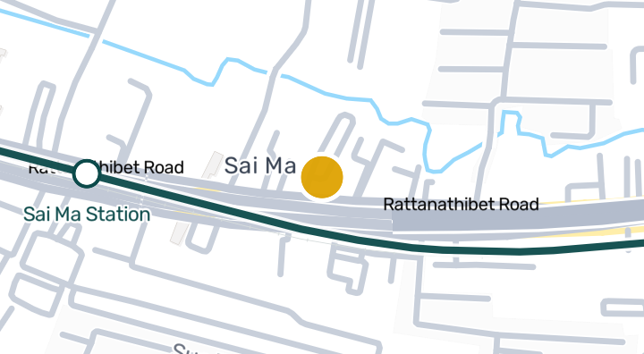 Rich Park @ Chaophraya Condominium in Sai Ma, Mueang Nonthab