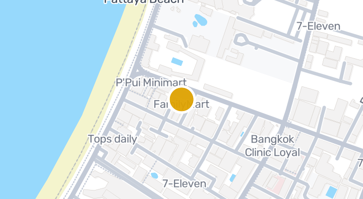 Bay House Condominium in Nong Prue, Bang Lamung, Chon Buri