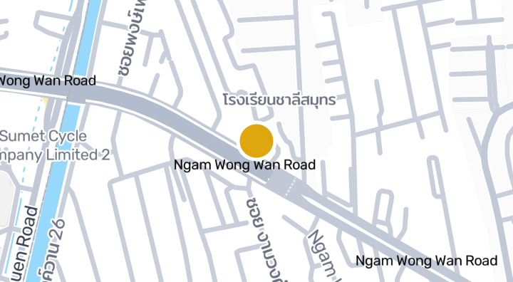 Aspire Ngamwongwan Condominium in Thung Song Hong, Lak Si, B