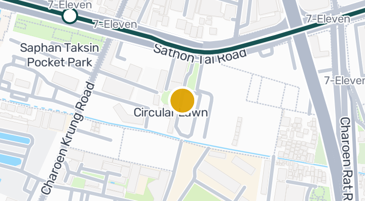Rhythm Sathorn Condominium in Thung Wat Don, Sathon, Bangkok
