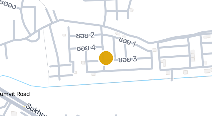 Modern Home Village Condominium in Thap Ma, Mueang Rayong,