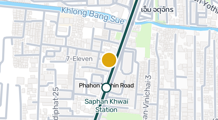 Ideo Mix Phaholyothin Condominium in Sam Sen Nai, Phaya Thai