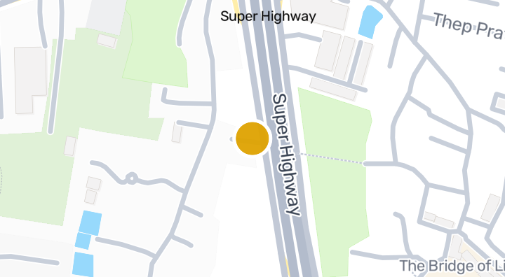 Laddarom Elegance, Middle Ring Road, Mahidol Intersection